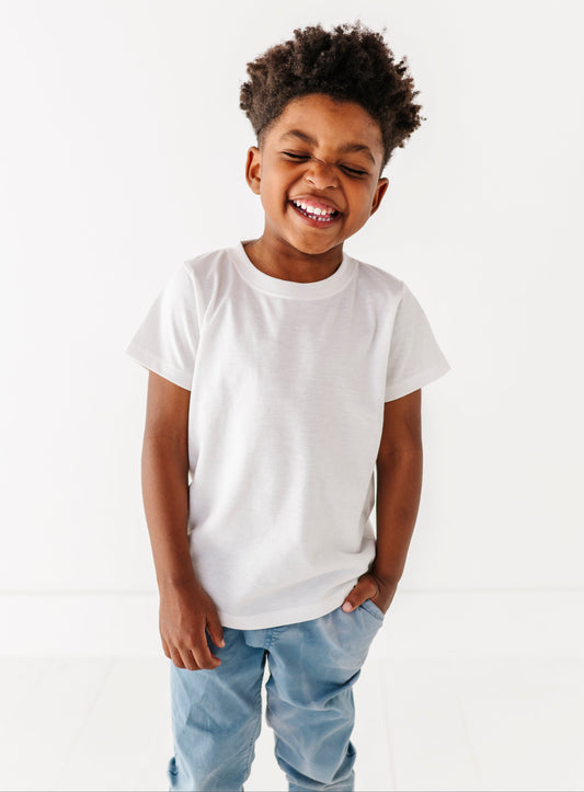Youth White T-Shirt