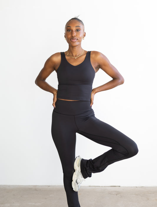 Extra Tall Mini Flare Yoga Pant: PRE-ORDER
